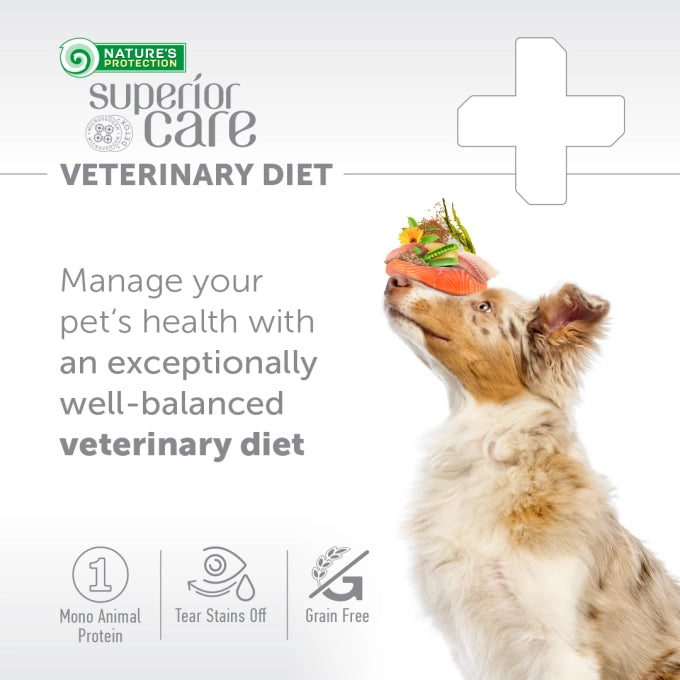 Superior Care Veterinary Diet Gastrointestinal Adult All Breeds cu Peste Alb
