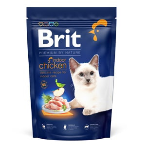 Brit Premium Cat Indoor cu Pui