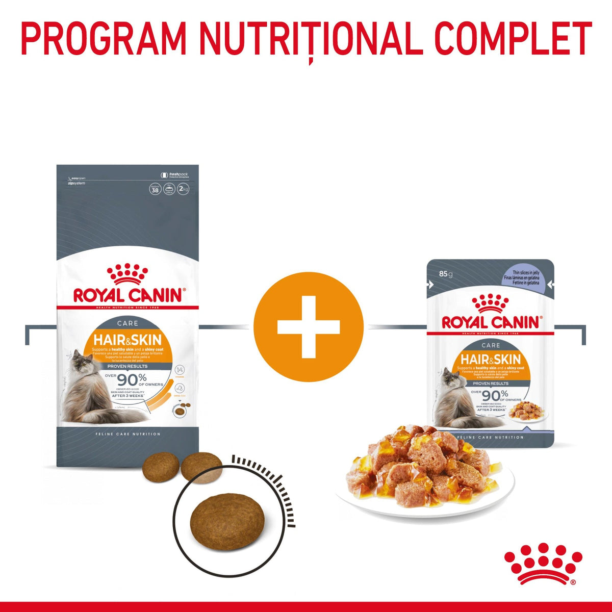 Royal Canin Hair&Skin Care in Jelly 85 G
