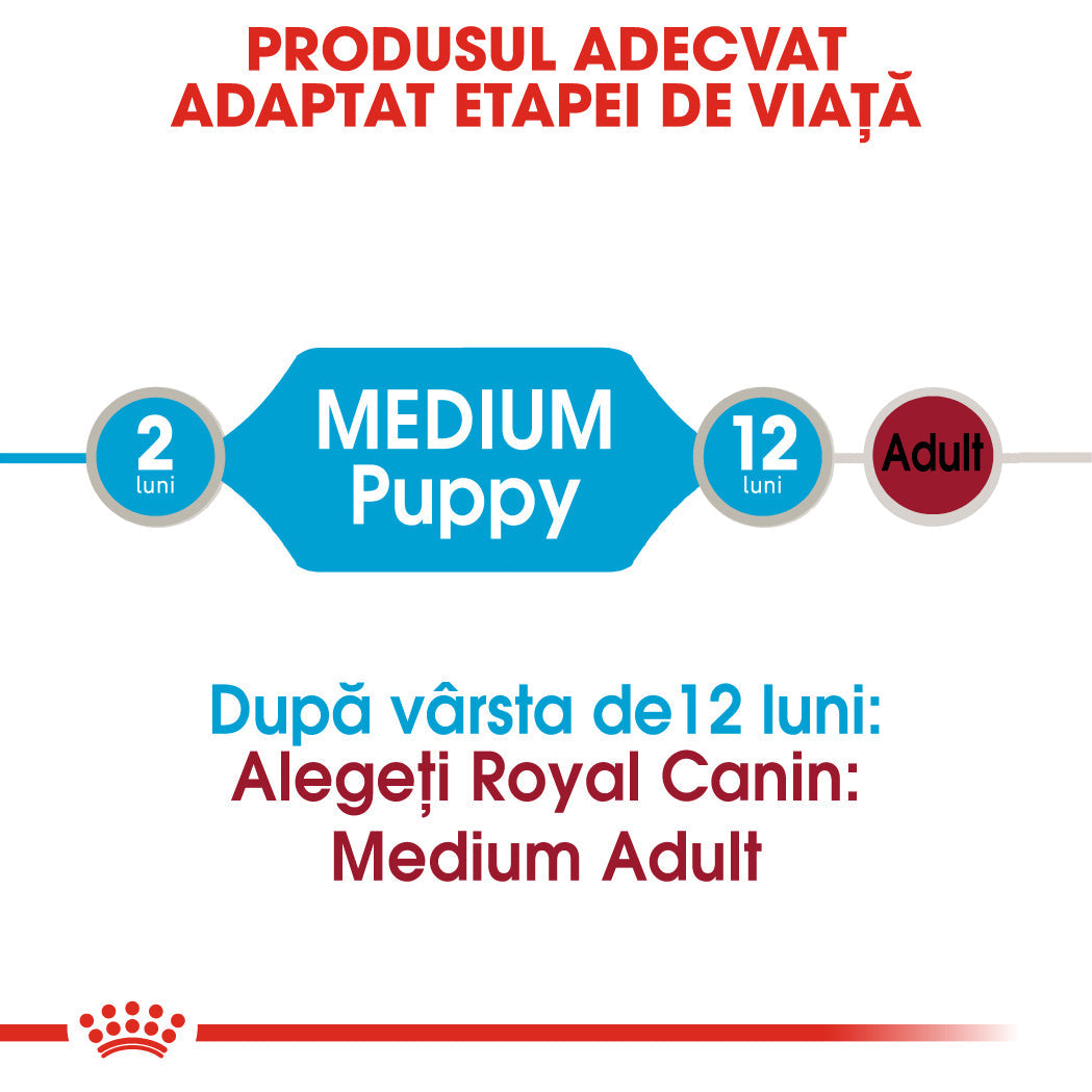 Royal Canin Medium Puppy Plic 140 G