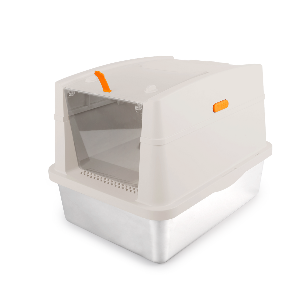 Afp Go Fresh Cat Litter Box din Otel Inoxidabil
