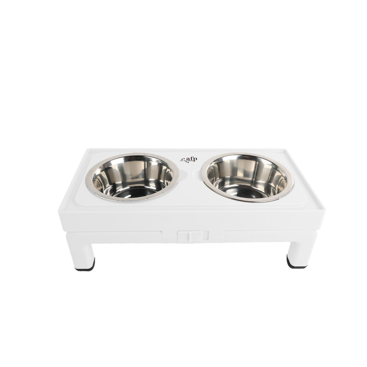 All for Paws Adjustable Double Feeder cu Doua Boluri 2x750 ML