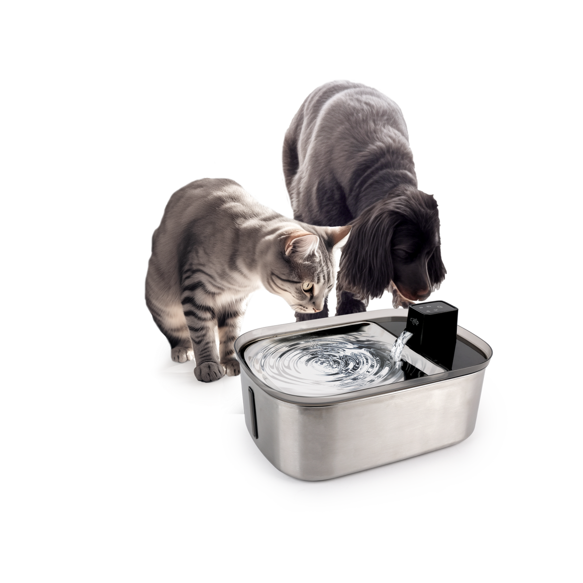 All for Paws Fantana Wirless Pure Flow din Otel Inoxidabil 7 L