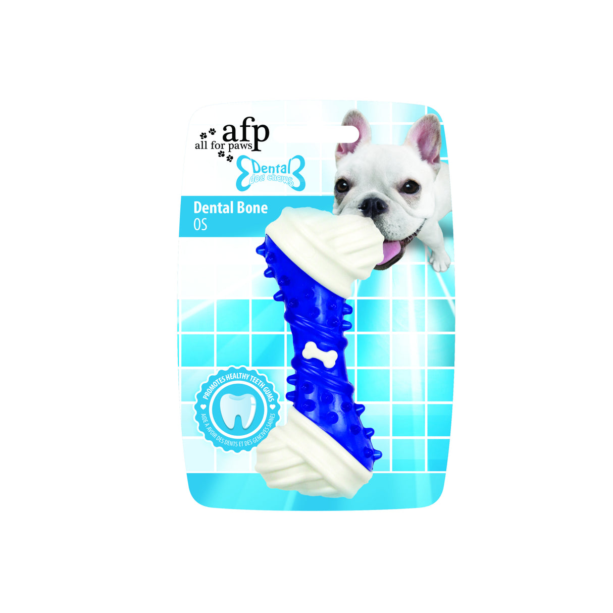 Afp All for paws Jucarie Dental Bone pentru Caini - imagine 1