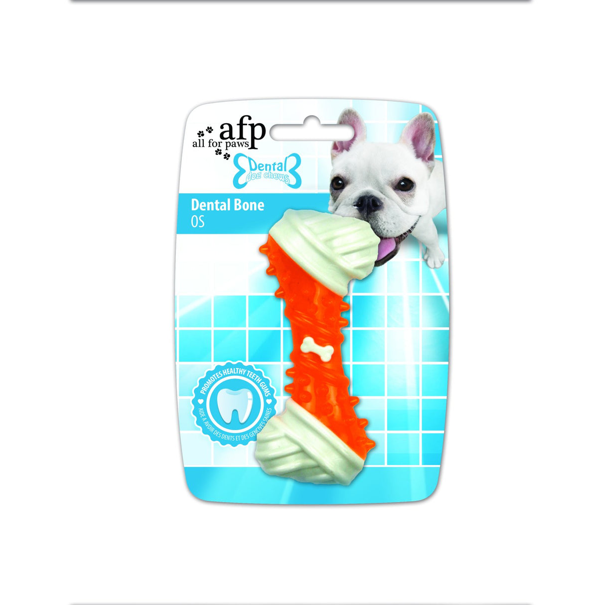 All for paws Jucarie Dental Bone pentru Caini