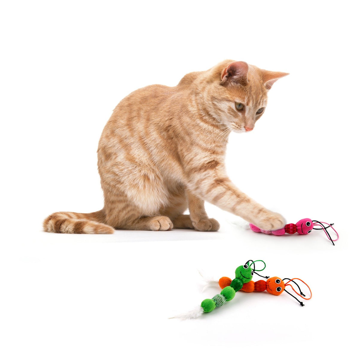 All for paws Jucarie Feather Snake pentru Pisici