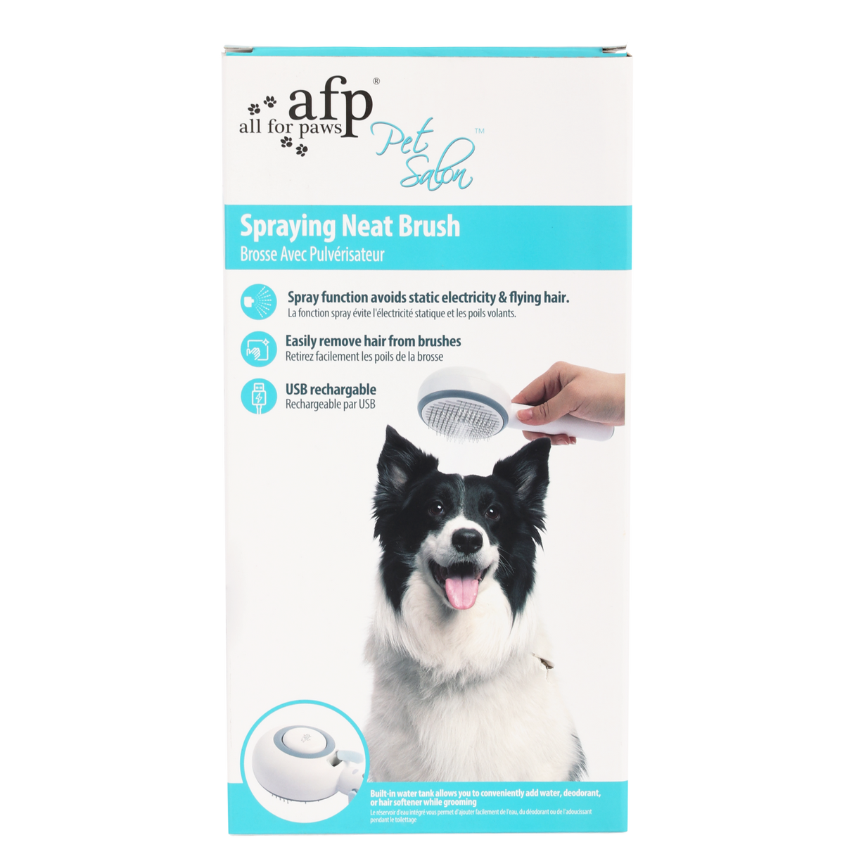 Afp All for Paws Pet Salon Perie cu Spray pentru Caini - imagine 1