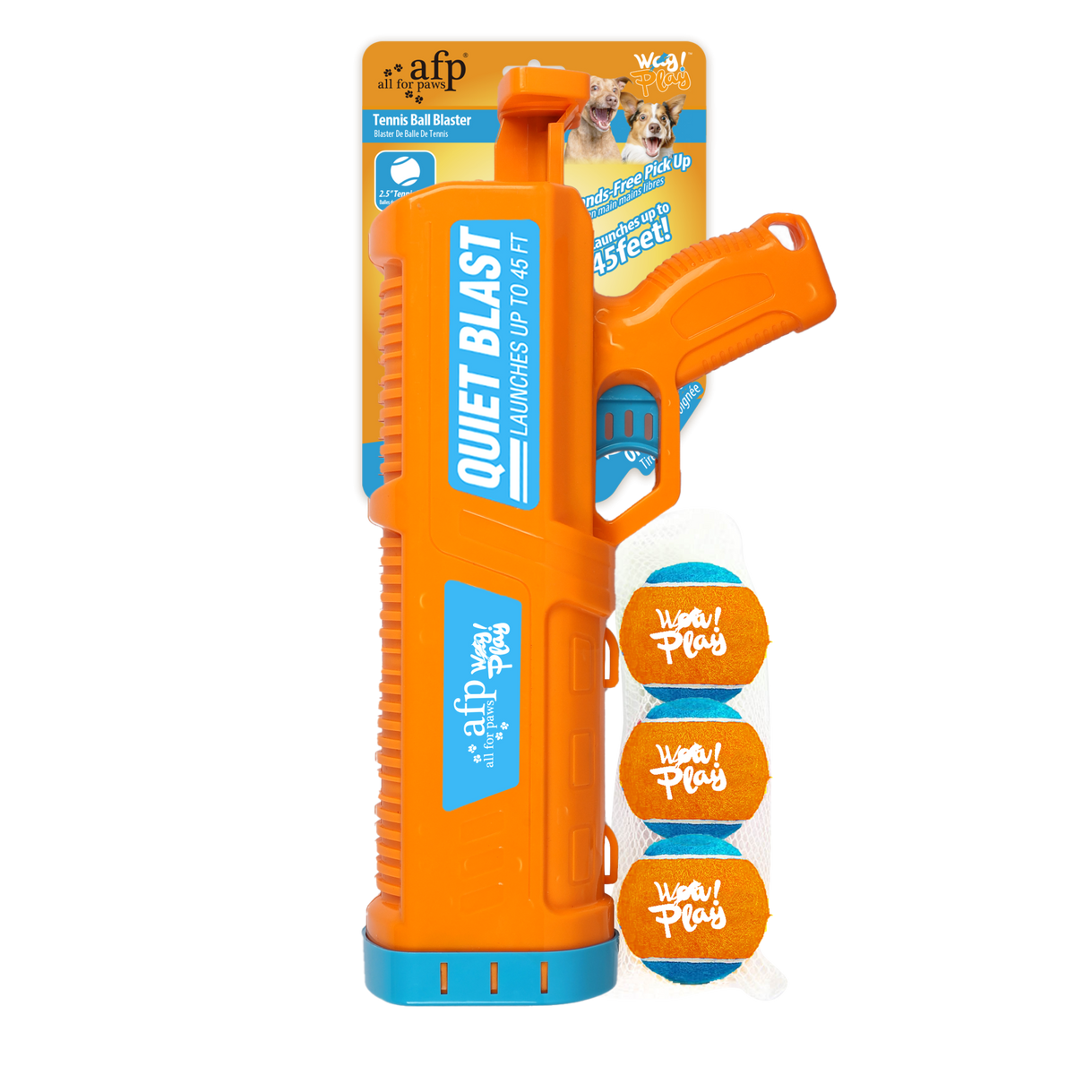 All for Paws Tennis Ball Blaster Lansator de Mingi pentru Caini