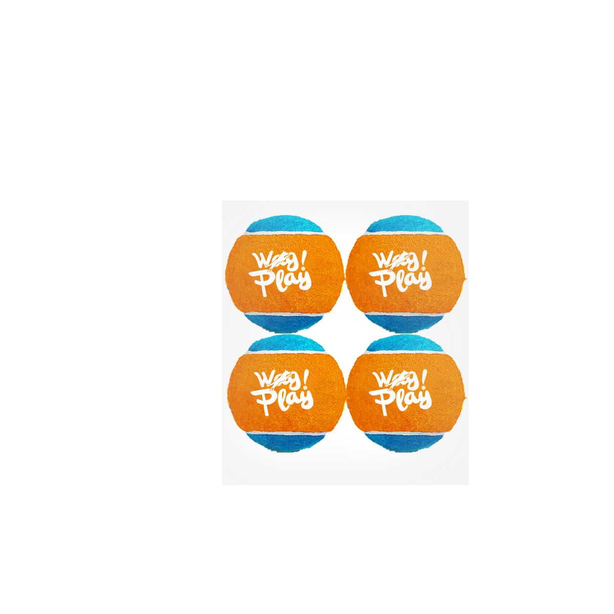 All for Paws Tennis Ball Set 4 Mingi pentru Caini