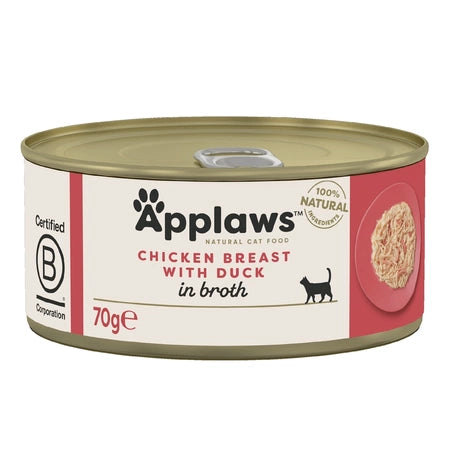 Applaws Applaws Cat Adult Conserva Piept Pui Si Rata