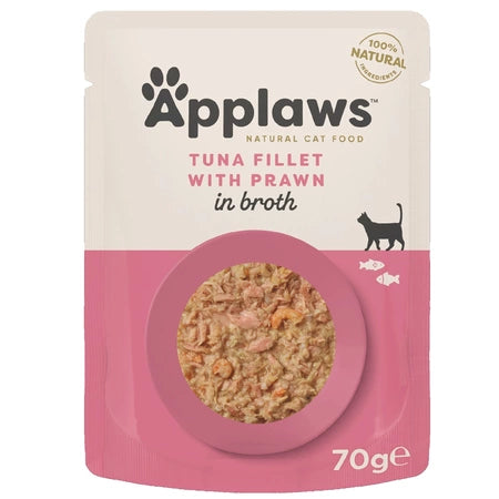 Applaws Applaws Cat Adult Plic File Ton Cu Creveti - imagine 1