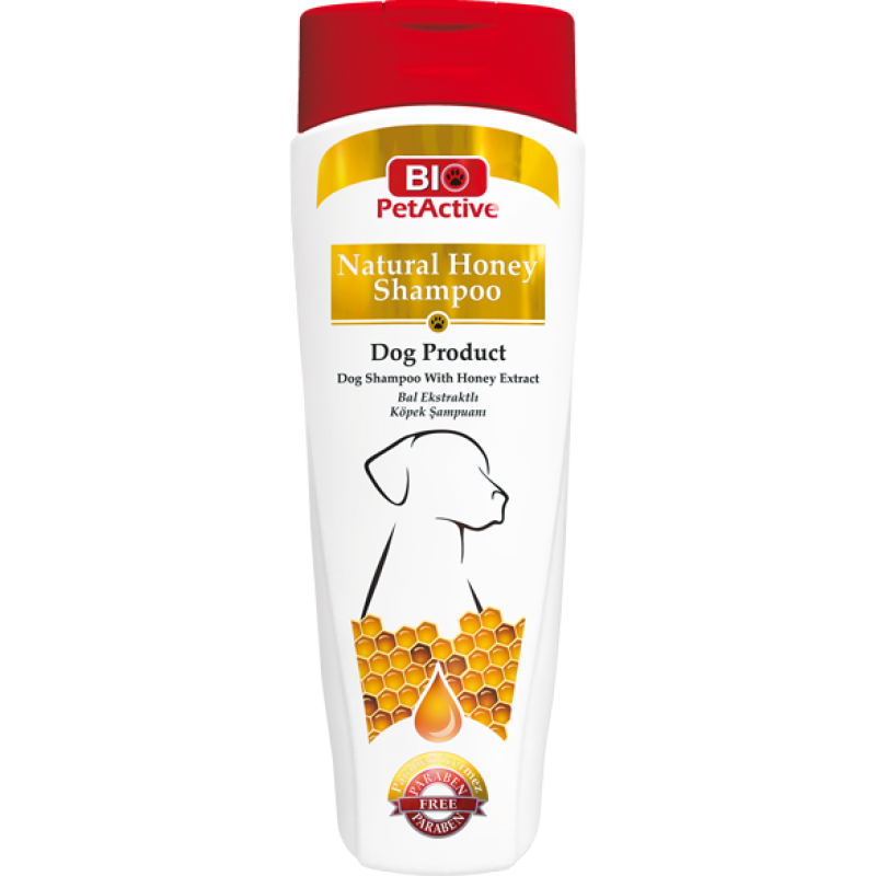 Bio PetActive Natural Honey Shampoo Dogs 400 Ml