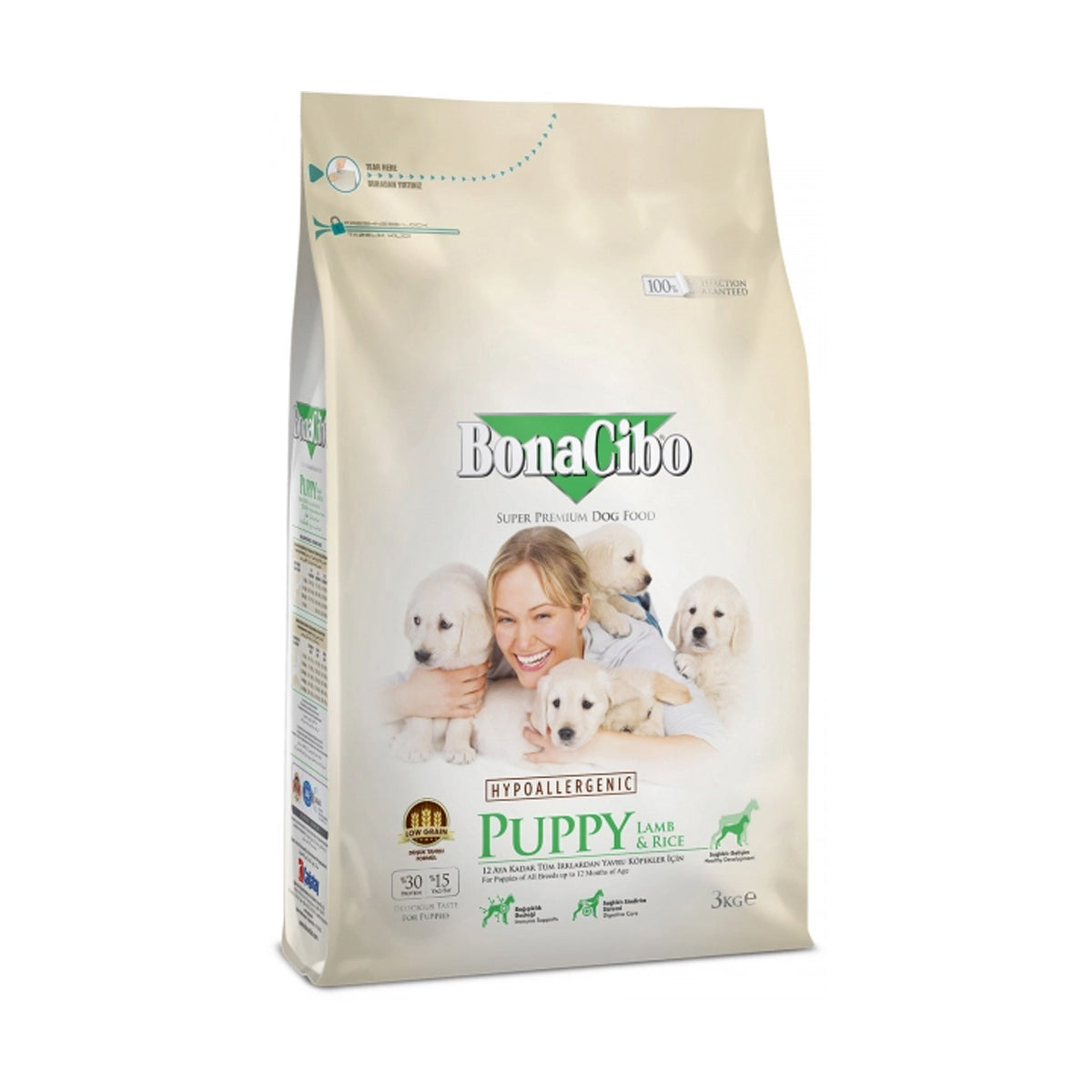BonaCibo BonaCibo Puppy Lamb&Rice Dog Mostra - imagine 1