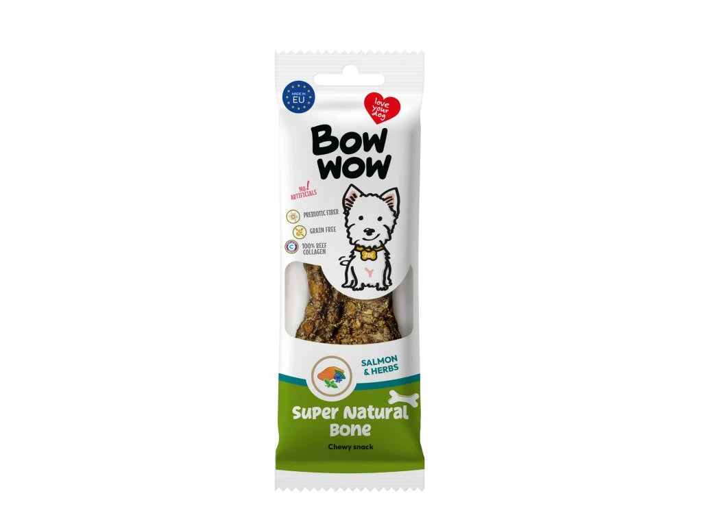 Bow Wow Recompensa Super Natural Bone cu Pasare si Yucca 24 Gr