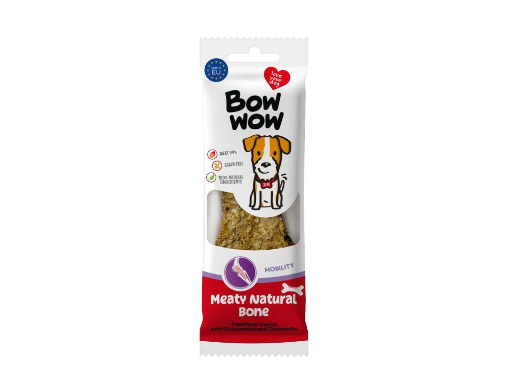 Bow Wow Recompensa Natural Meaty Bone Mobility 28 Gr