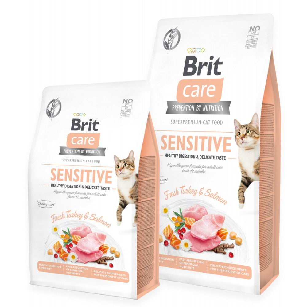 Brit Care Brit Care Cat GF Sensitive Healthy Digestion and Delicate Taste