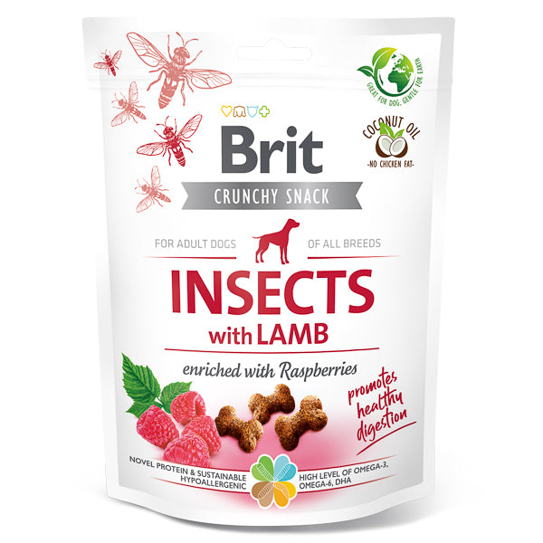 Brit Care Brit Care Crunchy Cracker Insects With Lamb