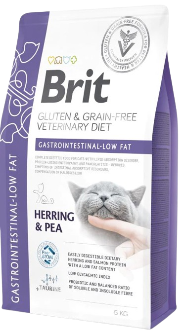 Brit Brit GF Veterinary Diets Cat Gastrointestinal Low Fat