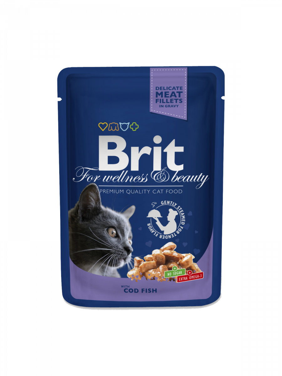Brit Premium Brit Premium Cat Adult Cod Plic