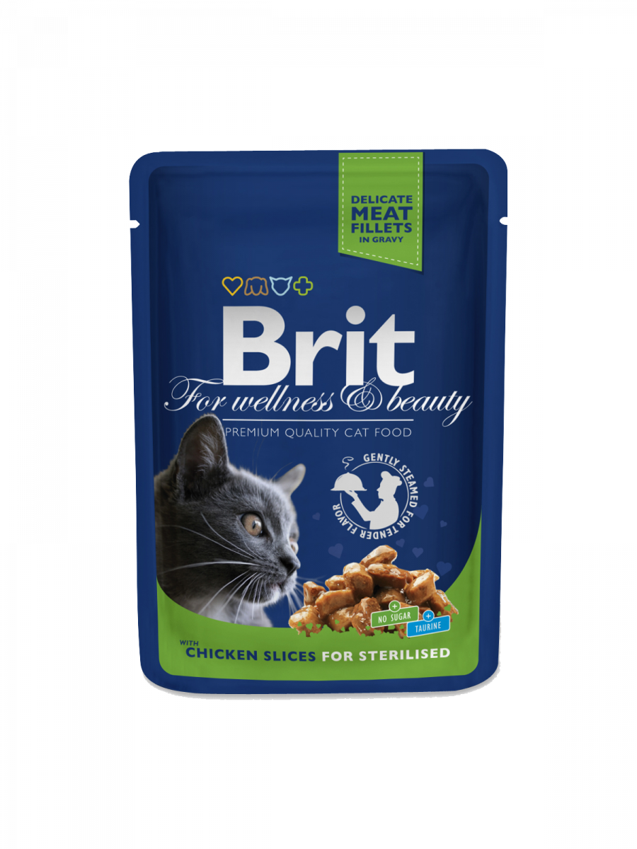 Brit Premium Brit Premium Cat Sterilised cu Pui Plic