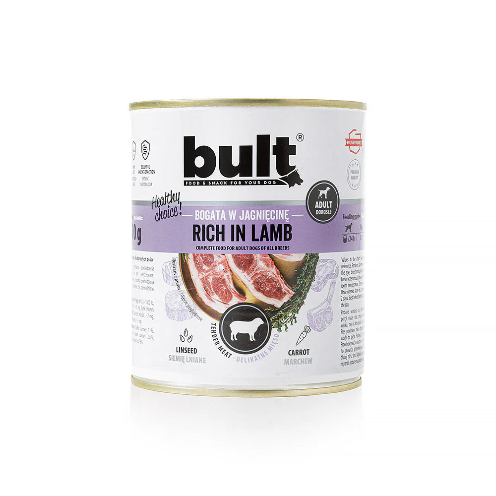 Bult Hrana Umeda cu Carne de Miel pentru Caini