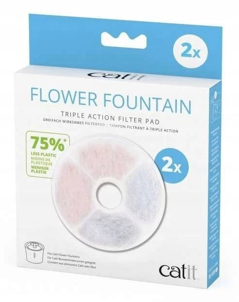 Catit Rezerva Filtru Triple Action pentru Fantanile Flower