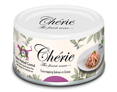 Cherie Cherie Adult Cat Ton si Somon in Sos