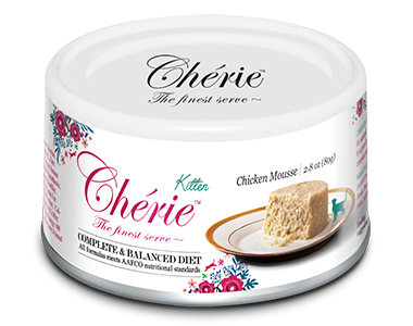 Cherie Kitten Cat Mousse cu Pui