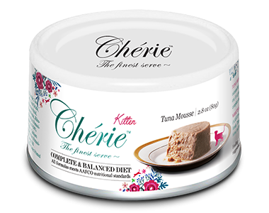 Cherie Kitten Cat Mousse cu Ton