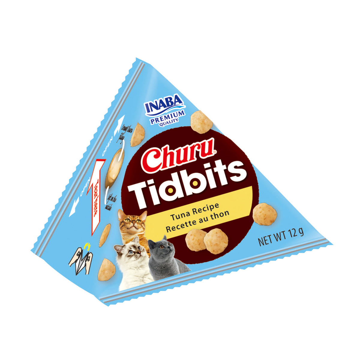 Inaba Churu Cat Tidbits Recompense pentru Pisici cu Ton 3 Buc - imagine 3