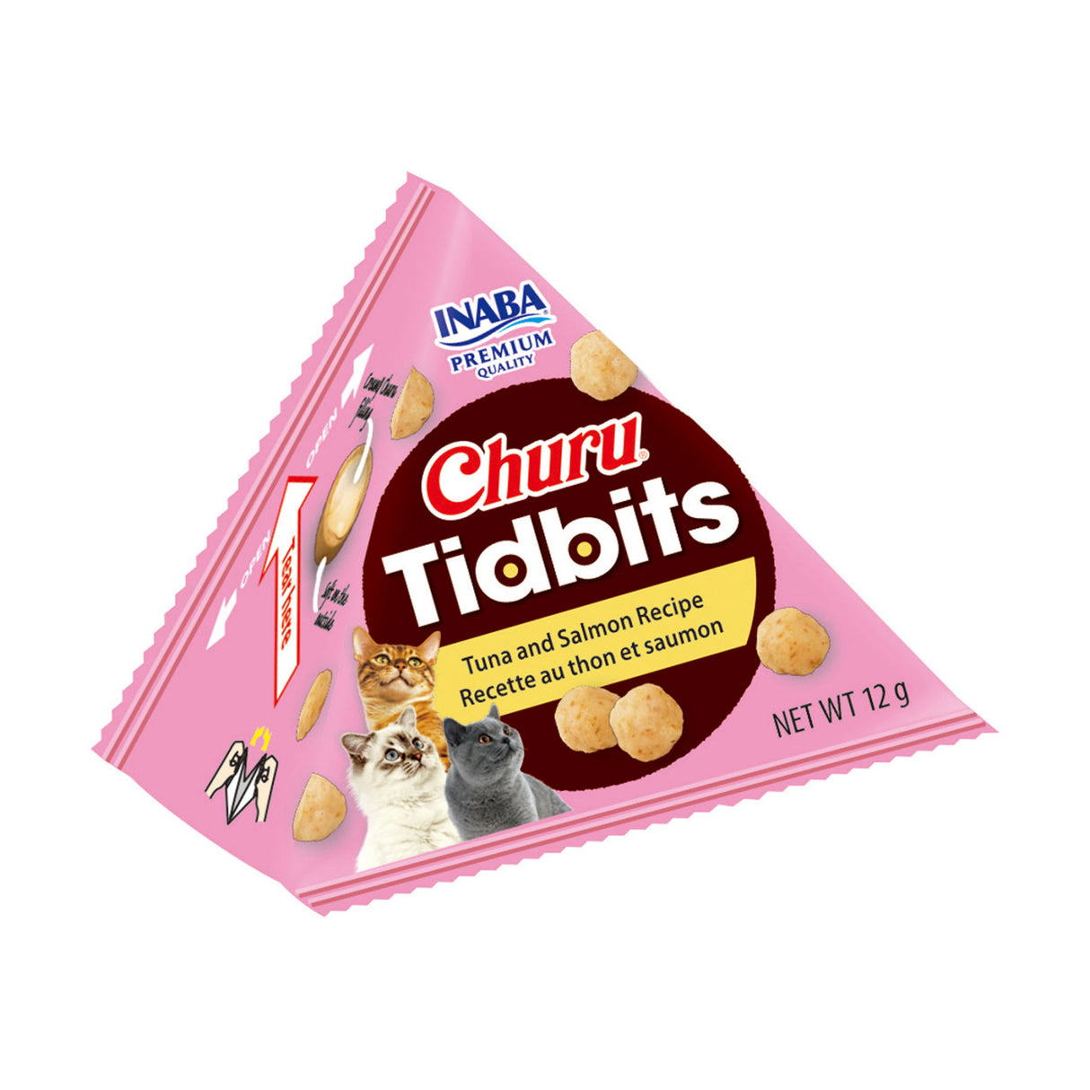 Inaba Churu Cat Tidbits Recompense pentru Pisici cu Ton si Somon 3 Buc - imagine 3