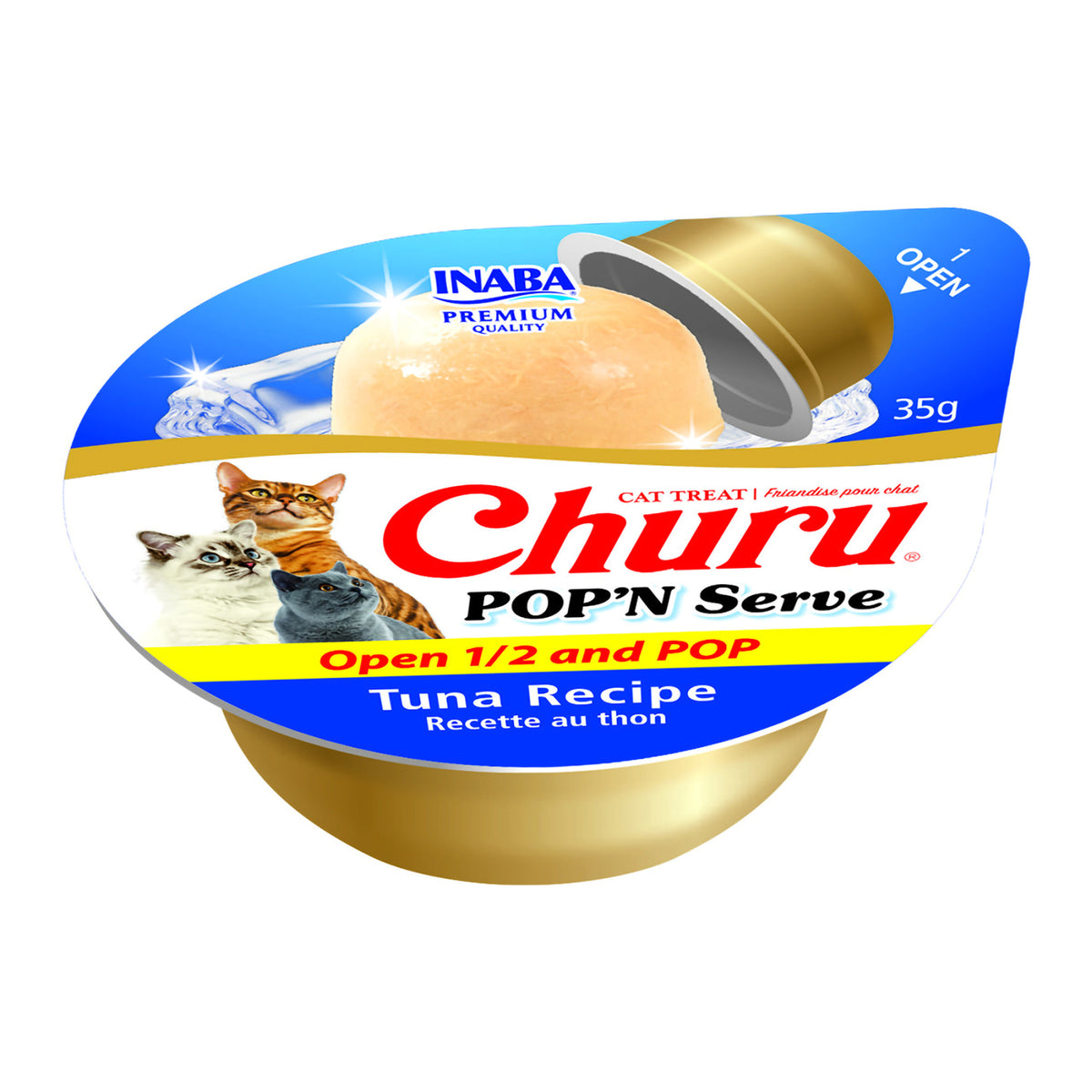 Ciao Churu Cat Pop'n Serve Reteta cu Ton