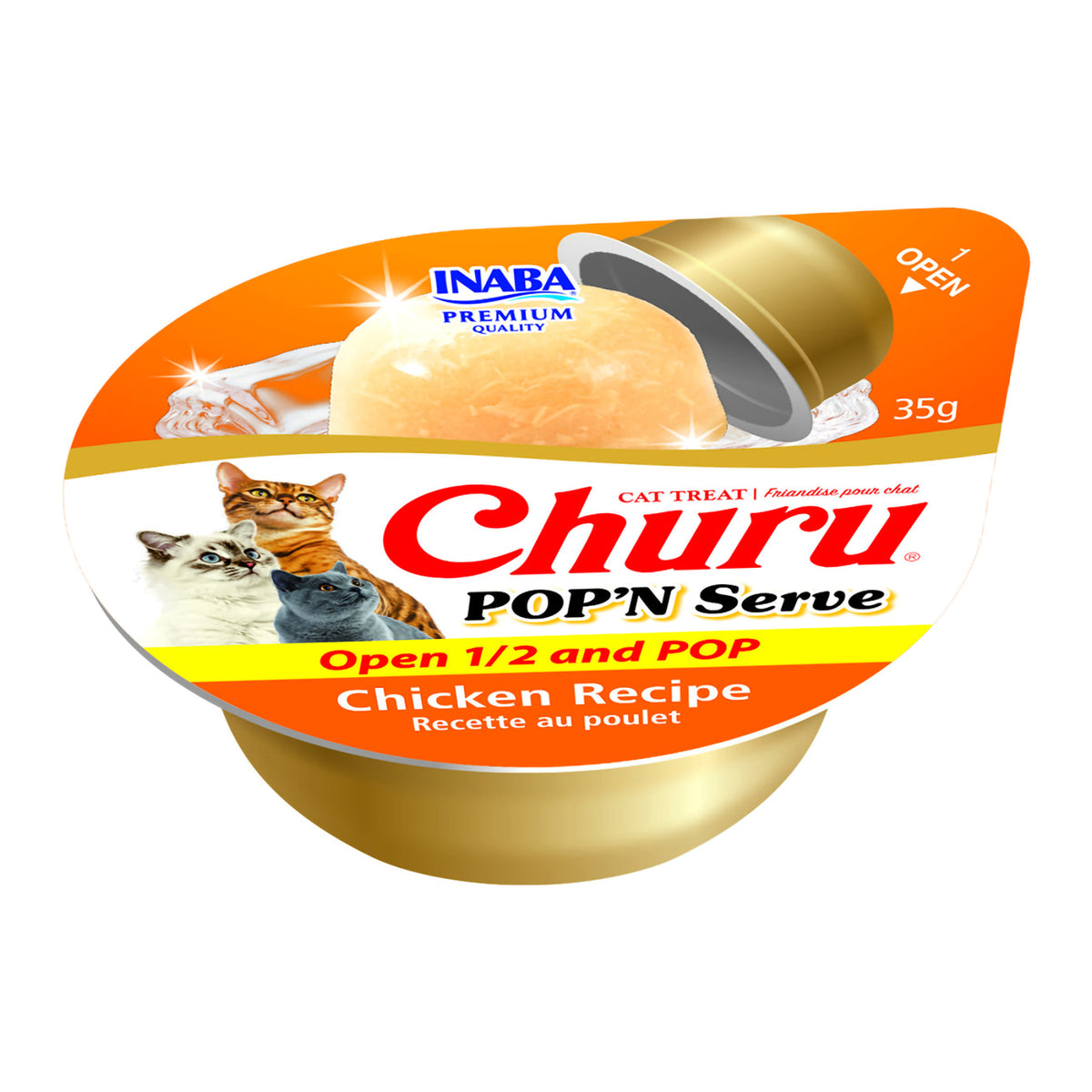 Ciao Churu Cat Pop'n Serve Reteta cu Pui