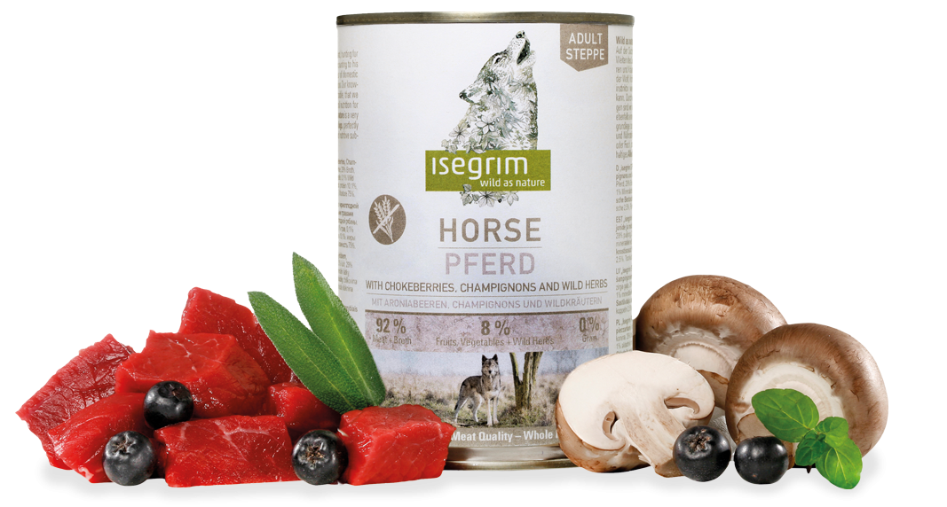 Isegrim Conserva Isegrim Monoprotein Dog Adult cu Carne de Cal