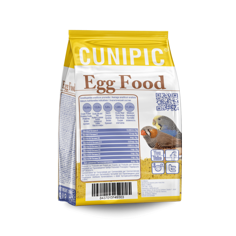 Cunipic Egg Food Hrana cu Ou pentru Pasari Granivore