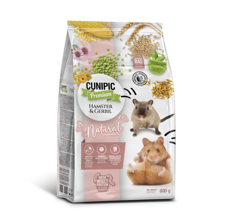 Cunipic Premium Line Hrana pentru Hamsteri si Gerbili 600 Gr