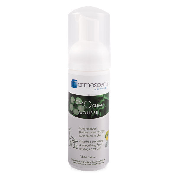 Dermoscent Dermoscent PYOclean Mousse pentru Caini si Pisici 150 ML