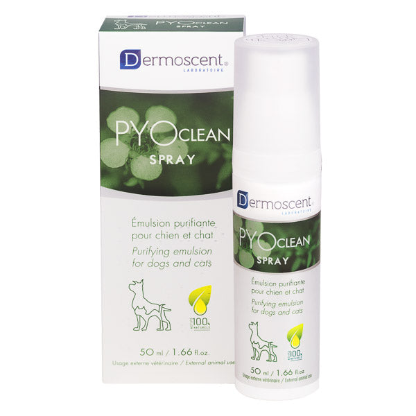 Dermoscent Dermoscent PYOclean Spray Purificator pentru Caini si Pisici 50 ML