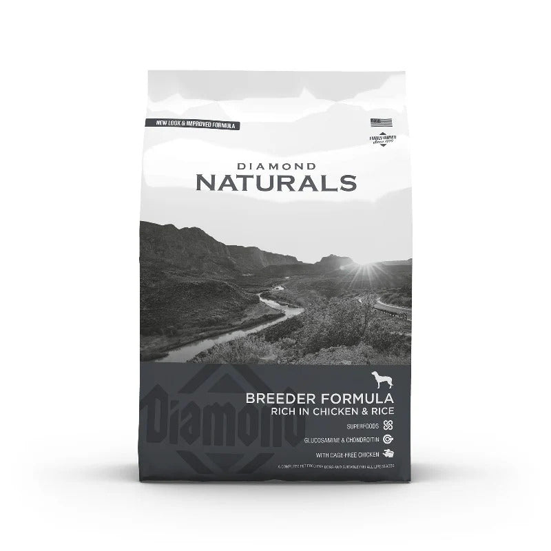 Diamond Naturals Diamond Natural Dog Chicken BREEDER Bag 20 Kg - imagine 1