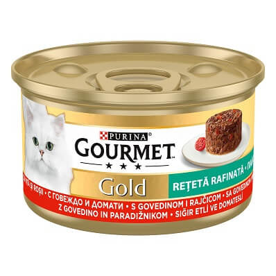 Gourmet Gourmet Gold Savoury Cake Vita si Rosii Conserva