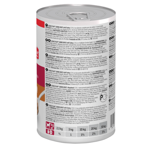 Hill's Hill's Science Canine Adult Turkey Can - imagine 2