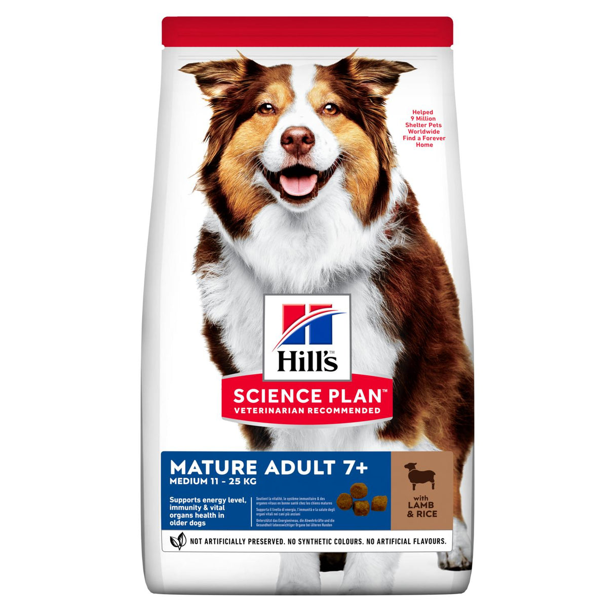 Hill's Hill's Science Plan Mature Medium Lamb and Rice