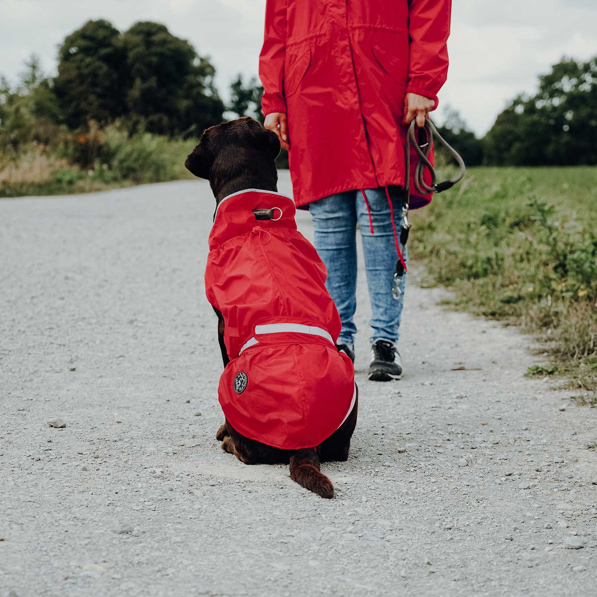 Hunter Pelerina de Ploaie Uppsala Rain pentru Caini