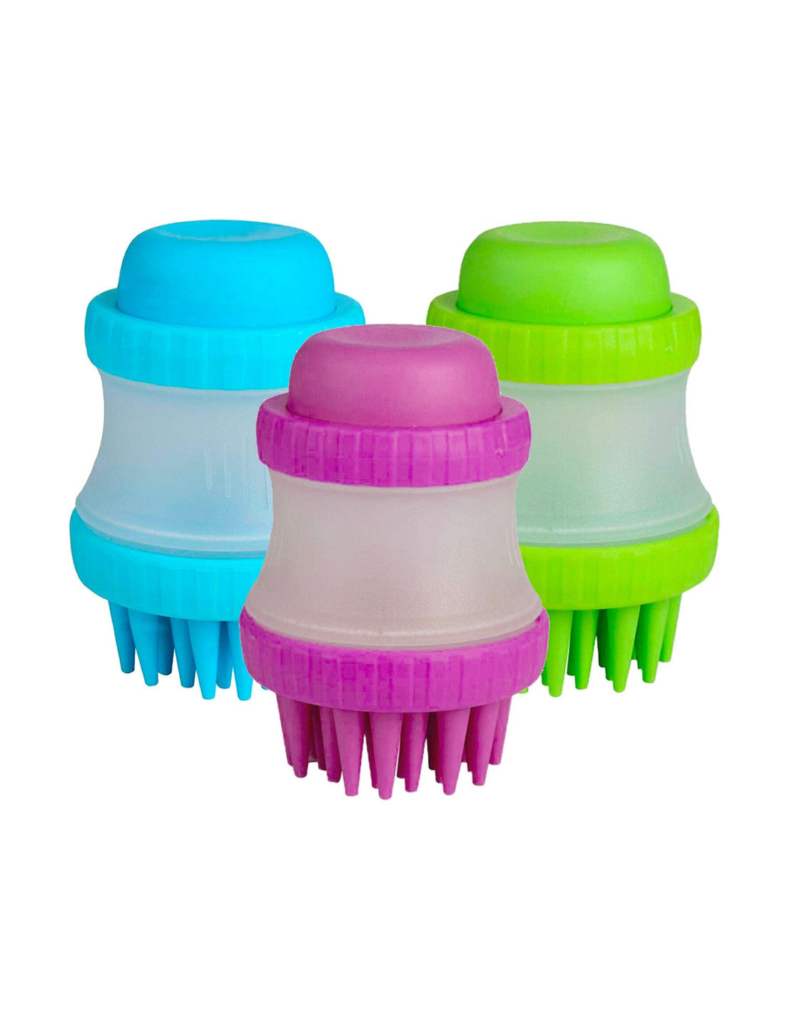 Leopet Perie din Silicon Splendy cu Dispenser pentru Sampon