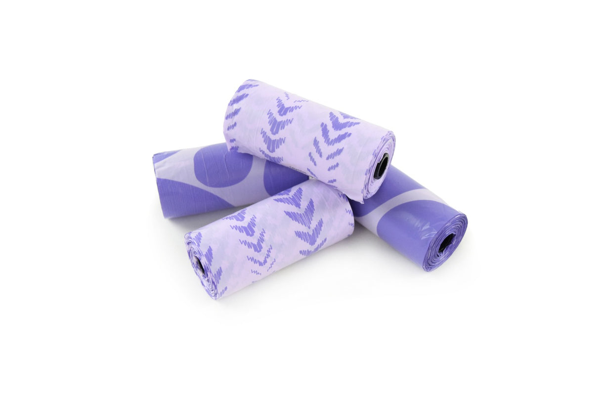 Leopet Leopet Pungi Igienice Parfumate Liliac Set 4 role - imagine 2