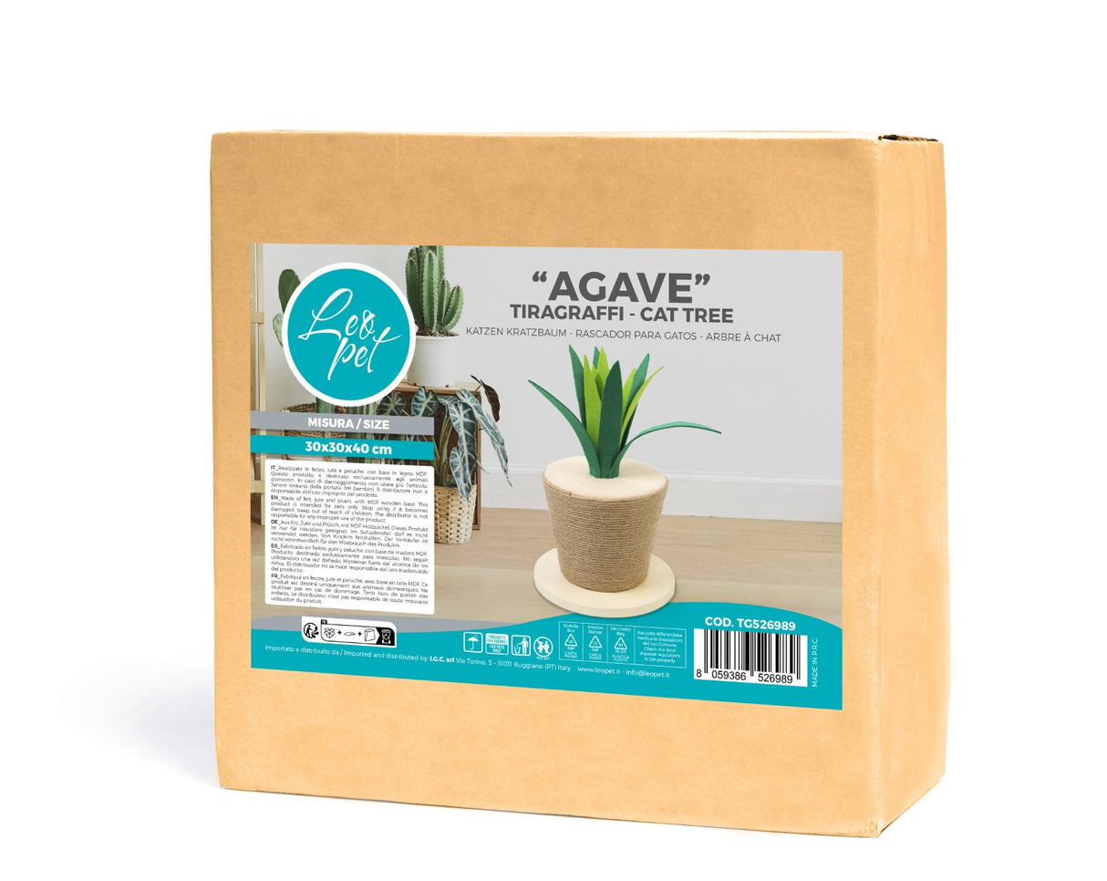 Leopet Leopet Sisal Agave 30*30*40 H - imagine 2