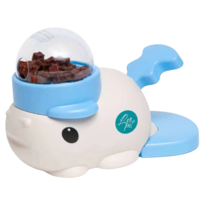 Leopet Smart Push Interactive Snack Dispenser pentru Caini si Pisici