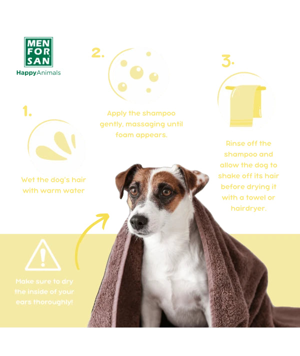 Menforsan Menforsan Sampon pentru Catelusi cu Piele Atopica si Sensibila 300 ML - imagine 2