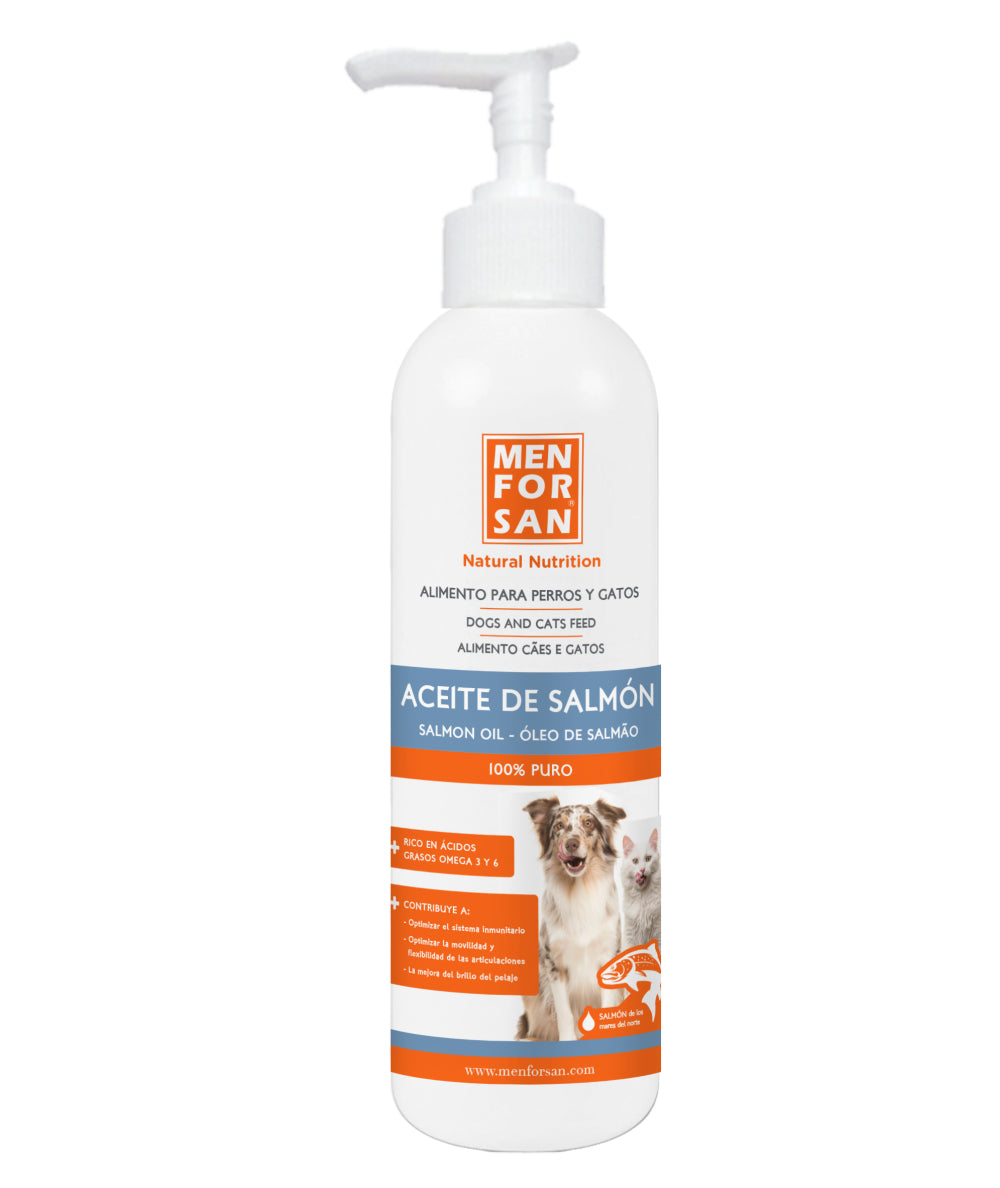 Menforsan Ulei de Somon pentru Caini si Pisici 500 Ml