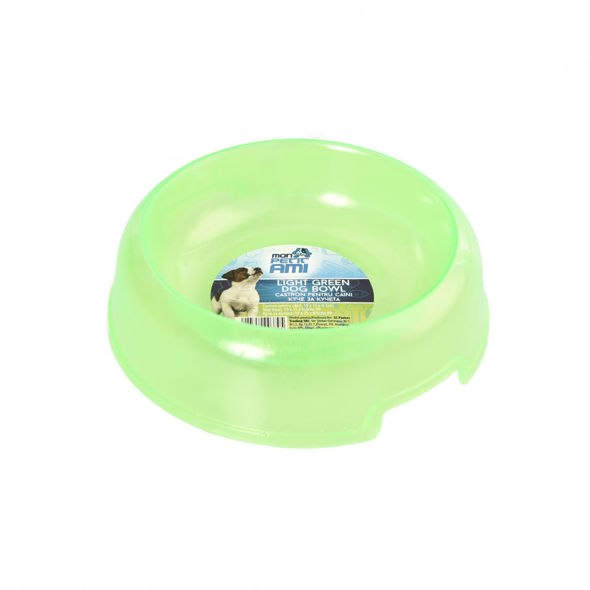 Mon Petit Ami Mon Petit Ami Castron din Plastic Colorat pentru Animale de Companie - imagine 1